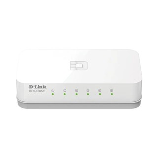 D-Link DES-1005C 5-Port 10/100Mbps Unmanaged Desktop Switch