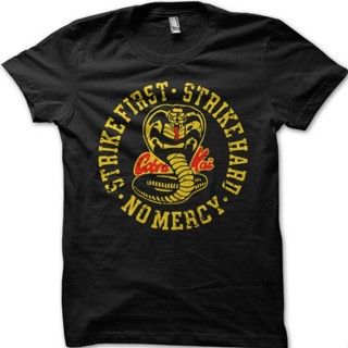 เสื้อยืด พิมพ์ลาย Cobra Kai Karate Kid Icon No Mercy สไตล์วินเทจ เรโทร เรียบง่าย สําหรับเด็กS-5XL_04