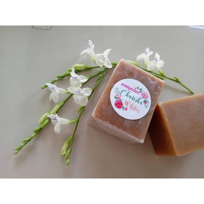 Chariska Whites สบู่สมุนไพร รักษาสิว ฝ้า กระ จุดด่างดำและรอยแผลเป็นจากสิว ทำให้หน้าเนียนขาวใสขึ้น