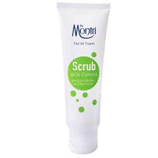 ออยโฟม100ก.ผลิตภัณฑ์ดูแลผิวหน้าDR.MONTRI ดร.มนตรี + สครับ SCRUB OLI CONTROL FOAM100G.