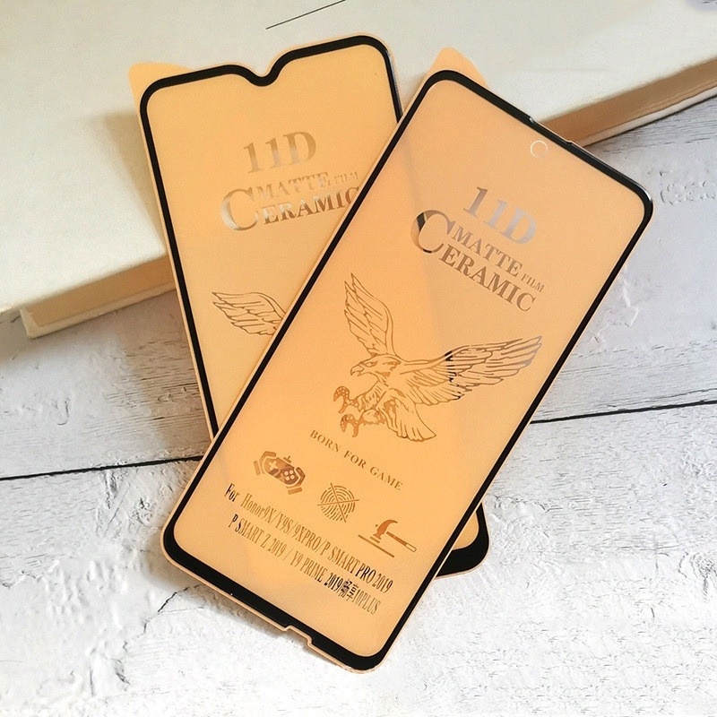 ฟิล์มกระจกนิรภัยกันรอยหน้าจอ เซรามิค ผิวด้าน สําหรับ VIVO 1811 1814 1817 1820 1906 1901 1808 1807 17