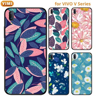 เคส VIVO V27 V27E V25 V25E V11 V11i V15 V17 V19 NEO PRO 1804 1819 5G มือถือสำหรับเคสโทรศัพท์มือถือลายดอกไม้สําหรับ