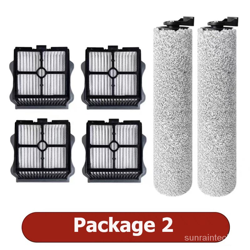 (Ready Stock)Tineco Replacement Soft Roller Brush HEPA Filter for Floor One S5 STEAM Wet/Dry Vacuum Cleaner With Steam Accessories