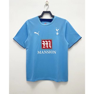 เสื้อกีฬาแขนสั้น ลายทีมชาติฟุตบอล Tottenham Hotspur Away 06-07 ชุดเยือน สไตล์วินเทจ ไซซ์ S-XXL