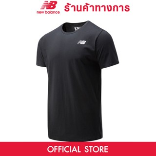   ❤️‍ NEW BALANCE Heathertech เสื้อออกกำลังกายผู้ชาย