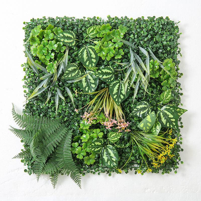 ต้นไม้ปลอมพลาสติก ป้องกันรังสียูวี สีเขียว ขนาด 50×50 ซม. สําหรับตกแต่งสนามหญ้า ราคา ถูกที่สุด ดีลบีเคเค