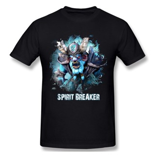 Men O-Neck Spirit Breaker Tshirt Dota Defense Of The Ancients Game Graphic T Shirts_04