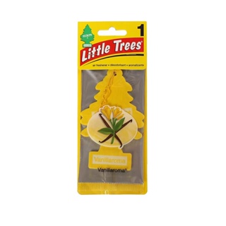 HOMEHAP LITTLE TREES แผ่นน้ำหอม กลิ่น Vanillaroma น้ำหอม น้ำหอมปรับอากาศ น้ำหอมดับกลิ่น