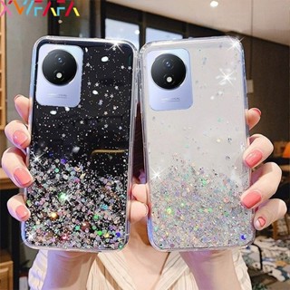 เคสโทรศัพท์มือถือ TPU แบบนิ่ม ลายกากเพชร สําหรับ Vivo Y02 Y16 Y02S Y77 Y77e Y21 Y21S Y33S Y21A Y21e Y15S Y15A Y01