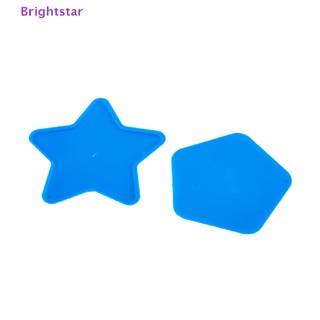 Brightstar แม่แบบลายฉลุ สําหรับตัดแต่งทรงผม DIY 6 ชิ้น