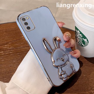 เคส samsung a03s a02s ใหม่ เคสโทรศัพท์มือถือ ซิลิโคนนิ่ม ชุบไฟฟ้า กันกระแทก สําหรับ samsung a03s a02s DDTZZJ01 น่ารัก ลายการ์ตูน กันกระแทก