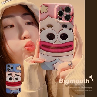 เคสป้องกันโทรศัพท์มือถือ แบบแข็ง ลายตุ๊กตา 3D สําหรับ Iphone SE2020 7 8 Plus 14 X XR XM 11 12 13 PRO MAX AT0047