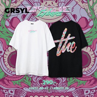 GRSYL Urthe - เสื้อยืด รุ่น CYBORG เสื้อยืดพิมพ์ลายเสื้อยืดผ้าคอตตอน