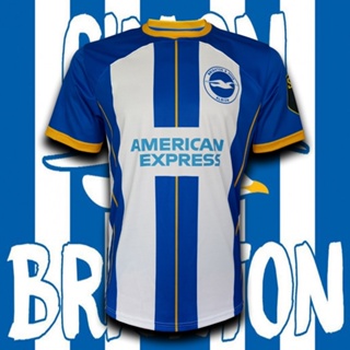 เสื้อฟุตบอล ทีม BRIGHTON&amp;HOPE ALBION /Home เสื้อทีม ไบร์ทตัน/เหย้า #FB0087 ฤดูกาล22-23 พิมพ์ทั้งตัว ผ้าเกรด A ไซส์ S-3XL