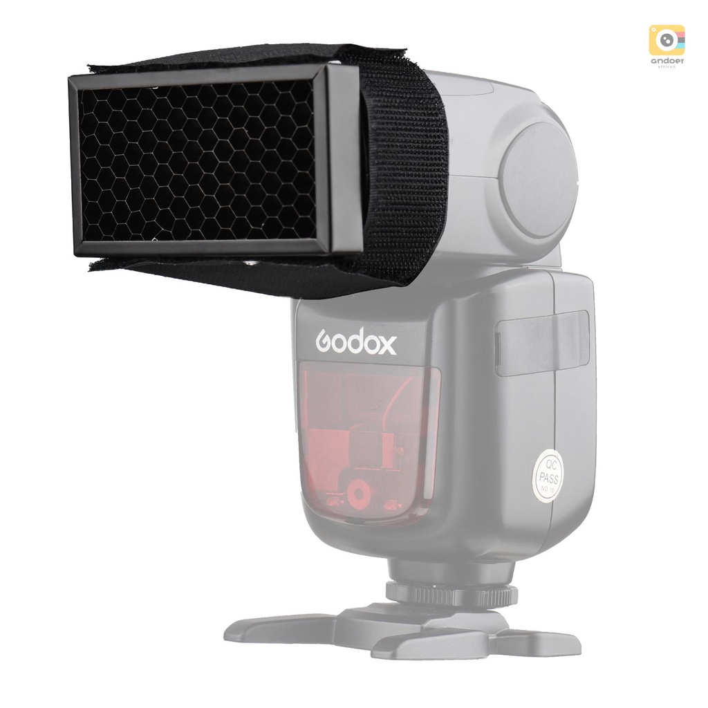 Universal Camera Flash Honeycomb Grid Metal Accessory Replacement for Godox Yongnuo Speedlite Easy Installation