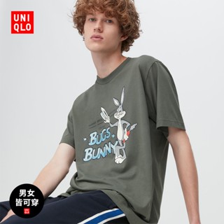 ใหม่ เสื้อยืด แขนสั้น ผ้าฝ้าย 100 ลาย Looney Tunes สําหรับผู้ชาย และผู้หญิง