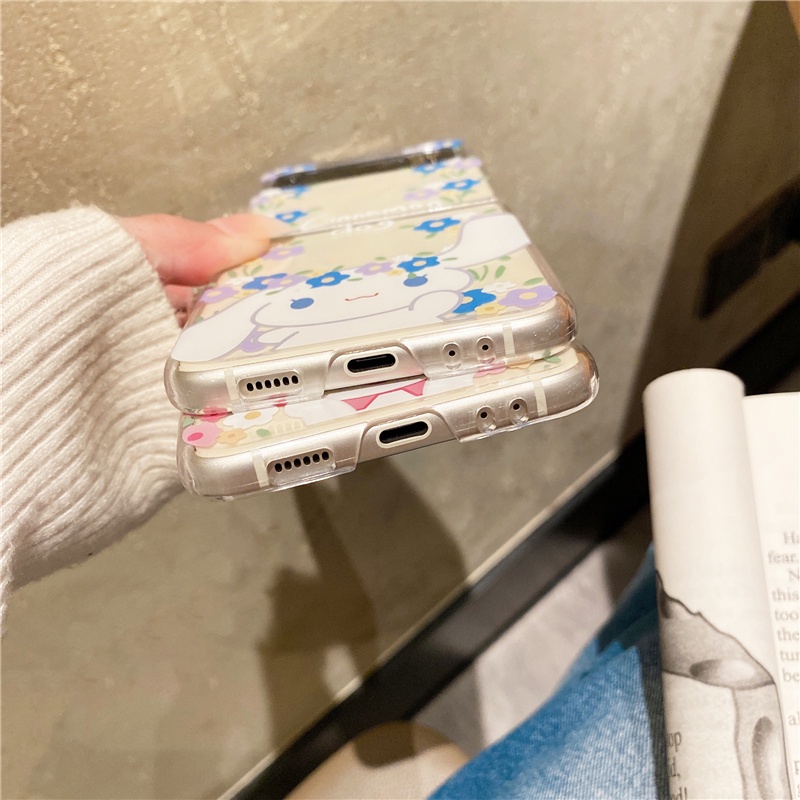 ใหม่ PC Hard สําหรับ Samsung Galaxy Z Flip7 FE 6 4 3 Flip5 5G น่ารักเต็มวงกลมป้องกันความคิดสร้างสรรค์ปลอกสําหรับ Galaxy Z ฝาครอบ - รูปที่ 6