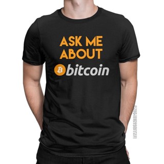 เสื้อผ้าแฟชั่น เสื้อยืด Vraag Me Over Bitcoin เสื้อยืด แมนเนน ฮิปสเตอร์ คาโตเอน ทีส รอนเดฮาลส์ คลาสซีค คอร์เต มูว์ _05