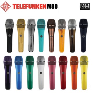 ไมโครโฟน Telefunken M80 ครบทุกสี Lime สีใหม่ / Black / Solid Color / Copper / Chrome / Gold / Turquoise