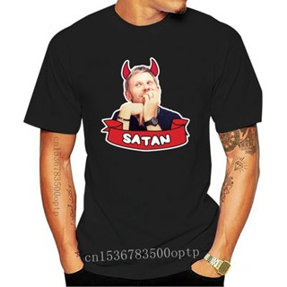 oversize T-shirt ใหม่ Supernatural - Lucifer! เสื้อยืด พิมพ์ลาย Satan Lucifer Lucy Bible Biblical Supernatural Spn Super