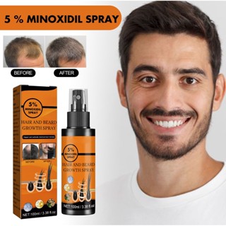 Minoxidil สเปรย์ปลูกผม 5% สําหรับผู้ชาย ผู้หญิง 100 มล.