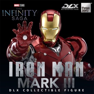 Threezero โมเดล Iron Man MK3 3A DLX อัลลอย ขยับได้