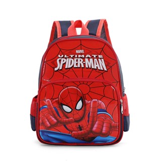 Spiderman School Bag Cartoon Character Kids Backpack Bag for Baby Boy and Girl