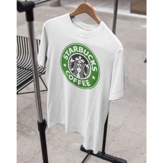 เสื้อยืด เสื้อคู่ Unisex รุ่น Starbucks Edition T-Shirt สวยใส่สบายแบรนด์ Khepri 100%cotton comb พิมพ์สวย รีดทับได้เลย