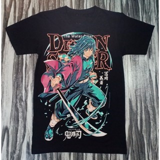 【100%COTTON】DEMON SLAYER GIYU WATER PILLAR JAPAN ANIME MANGA FAN ART ORIGINAL 100% COTTON T-SHIRT_08