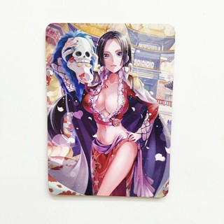 การ์ดโลหะ รูปการ์ตูนอนิเมะ One Piece Boa Hancock [B]