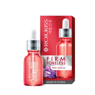 RED โรจูคิสเฟิร์มพอร์เลสเรดเซรั่ม18มลผลิตภัณฑ์ดูแลผิวหน้าROJUKISS PORELESS FIRM SERUM 18 ML