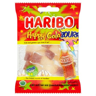 ฮาริโบ้ 30 แฮปปี้โคล่า เซาร์กรัมHARIBO HAPPY COLASOUR30G.