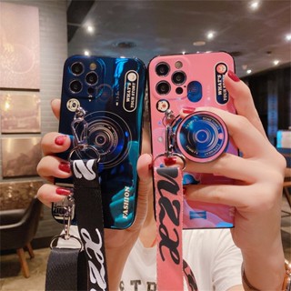 เคสโทรศัพท์มือถือ แบบนิ่ม ลายกล้อง สไตล์วินเทจ พร้อมสายคล้อง สําหรับ Huawei Nova Y90 Y70 Plus Mate 50 Pro Honor 9X Lite Pro