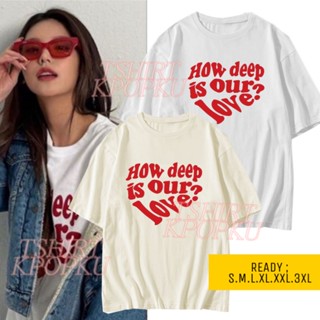 เสื้อยืด พิมพ์ลาย YEJI itzy HOW DEEP Is Your love สไตล์เกาหลี_09