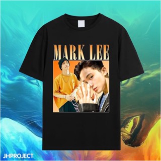 เสื้อยืดแฟชั่น KAOS MARK LEE NCT - TSHIRT MARK LEE NCT - NCT TEE - NCT TSHIRT - KAOS NCT - KPOPStreetwear ผู้ชาย T เสื้อ