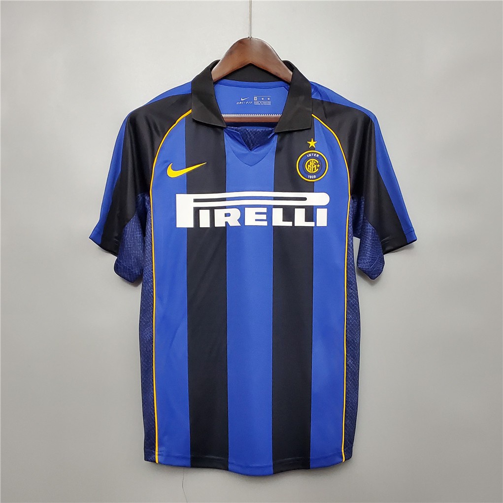 2001-02 เสื้อฟุตบอล Inter Milan Home Retro