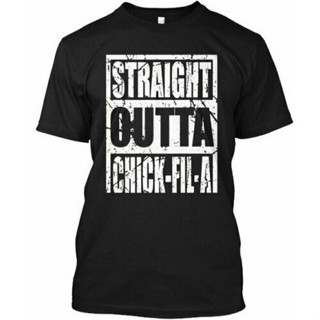 Straight Outta Chick-fil-a Funny - Tee T-Shirt_02