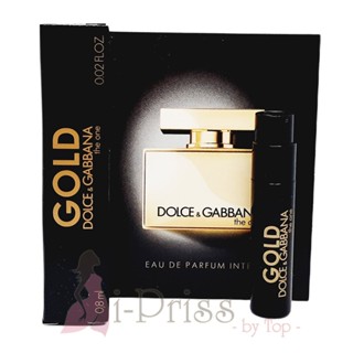 DOLCE &amp; GABBANA The One GOLD Eau de Parfum Intense 0.8 ml.