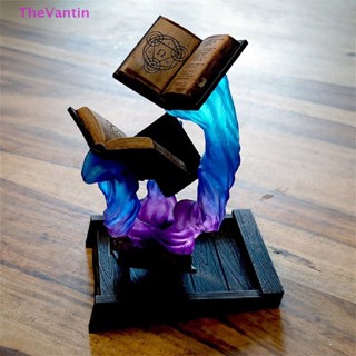 Thevantin Tomes Of Magics Dice Tower Magics ลูกเต๋าถาดเครื่องประดับสวนมนุษย์แคระประติมากรรมสินค้าดี