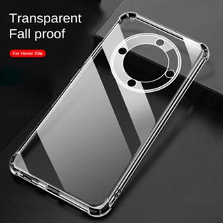 Clear Airbags Anti-Fall Phone Case For Honor X9a 5G Shockpoof Cover Honer X9 a X 9a Honorx9a 5G 2023 RMO-NX1 6.67" Shell Capas