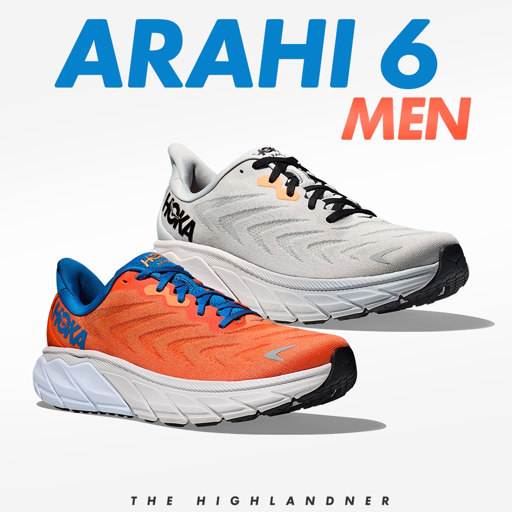(SALE)HOKA  ARAHI 6 WIDE MEN | รองเท้าวิ่งผู้ชาย