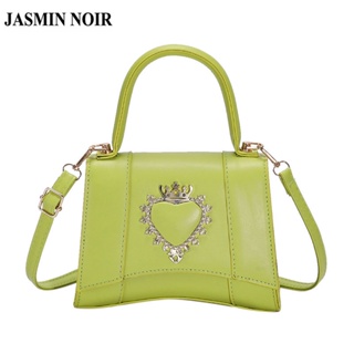 Jasmin NOIR กระเป๋าถือ กระเป๋าสะพายไหล่ สะพายข้าง หนัง PU สําหรับสตรี