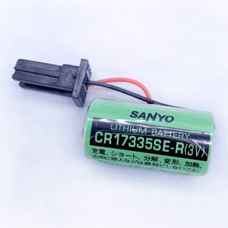 ถูกสุด! CR17335SE-R  CR17450SE-RSANYO PLC Black Plug Lithium Industrial Battery CR17335 รับประกัน7วันมือ1ออกบิลได้