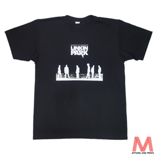 เสื้อยืดแขนสั้น【Size 2T-6XL】เสื้อยืดลําลองแขนสั้นพิมพ์ลาย Linkin Park Minutes Midnight Rockband สําหรับผู้ชายS-5XL