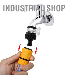 Industrial Shop ก๊อกน้ำยาง Universal Connector พร้อมที่จับยึดโลหะ Tap Water Inlet Hose Adapter