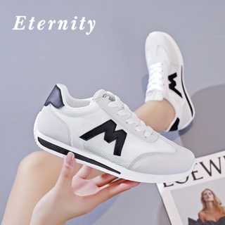 Eternity รองเท้าผ้าใบ รองเท้าผ้าใบผู้หญิง ระบายอากาศ กันลื่น และ ทนต่อการสึกหรอ TZ23020710