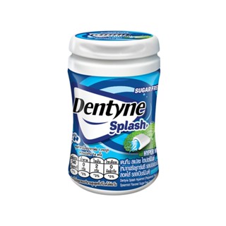 เดนทีนสแปลชไฮเปอร์มินต์ชูการ์ฟรี HYPERMINT 53.2กDENTYNE SPLASHBOTTLE 53.2G