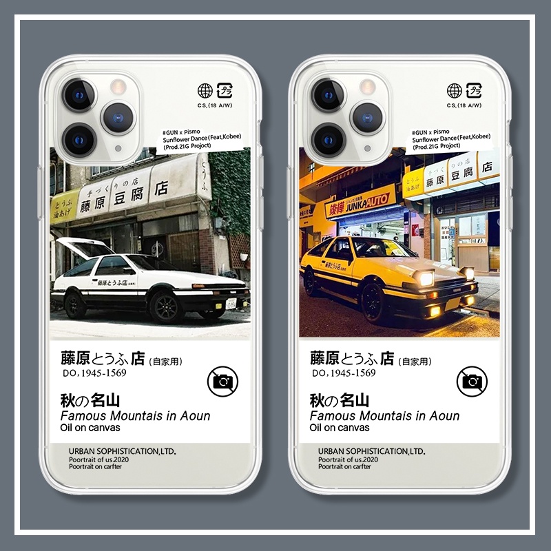 Ae86 เคสโทรศัพท์มือถือ ลายเต้าหู้ฟูจิวาระ สําหรับ IPhone 6 6S 11 7 8 Se 2020 X XR XS Plus 12 13 14 PRO mini MAX