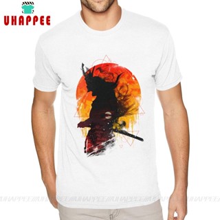 เสื้อยืด ผ้าฝ้าย พิมพ์ลาย Samurai Warrior ขนาดใหญ่ สําหรับผู้ชาย ไซซ์ XS-6XL 3XL YQ