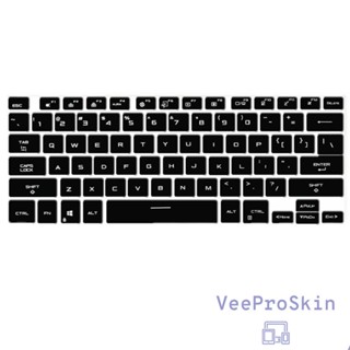 แผ่นซิลิโคนครอบแป้นพิมพ์แล็ปท็อป สําหรับ ASUS ROG Zephyrus G14 GA402RJ GA402RK GA402 RJ RK GA402R GA402 14.0 นิ้ว 2022